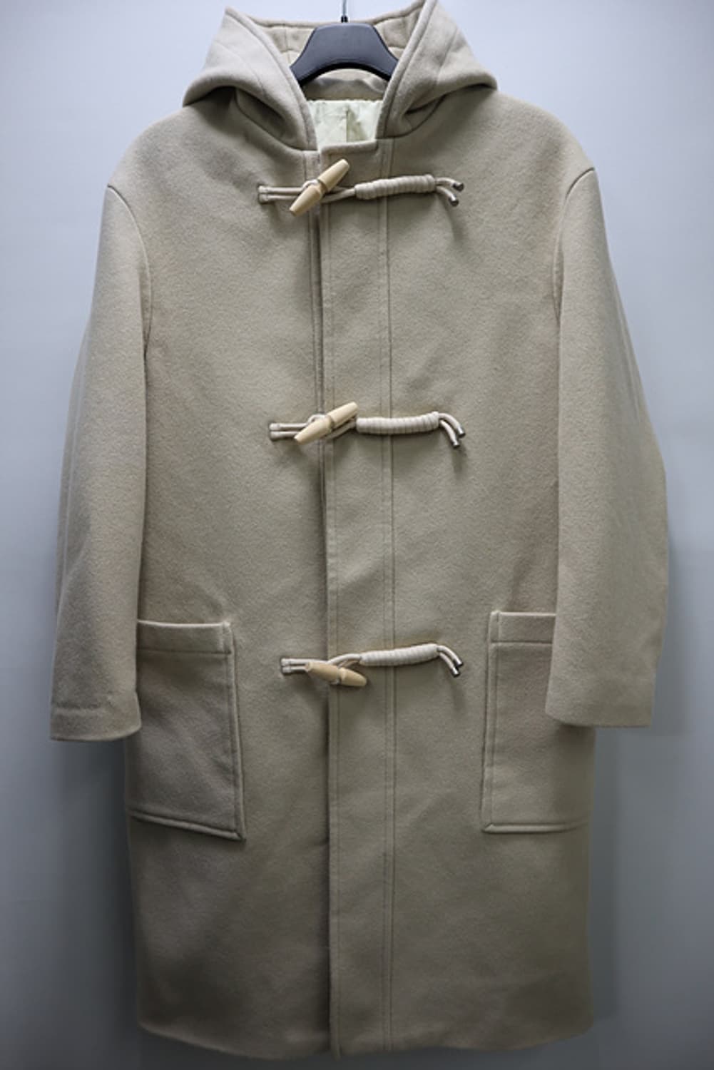 COOR 쿠어 후드 떡볶이 코트 무게감 상품이미지1