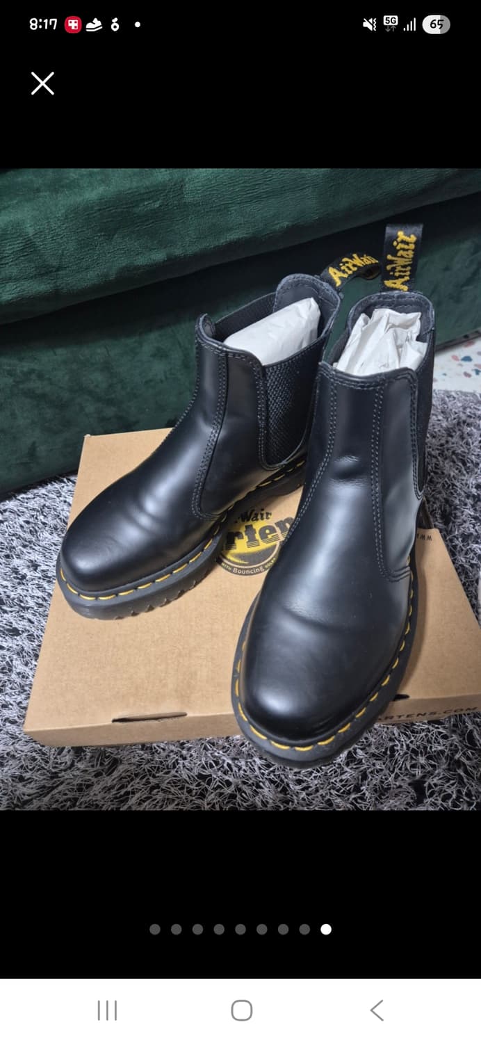 닥터마틴2976벡스블랙(240) 상품이미지1