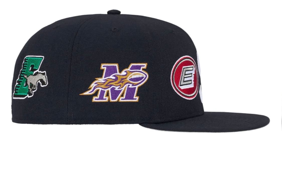 슈프림 x 뉴에라 마스코트 S로고 네이비 상품이미지2