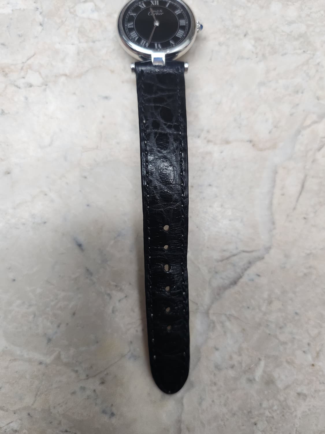 까르띠에 정품 여성시계 검정다이얼 희귀템 상품이미지7