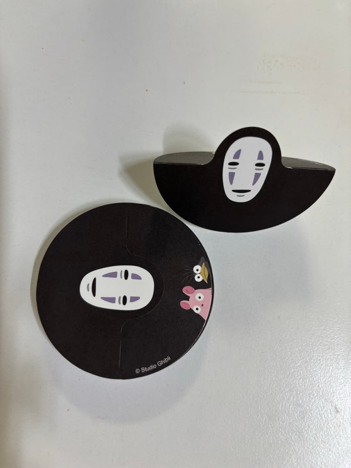 지브리 가오나시 스탠딩 팝업 메모지 상품이미지1