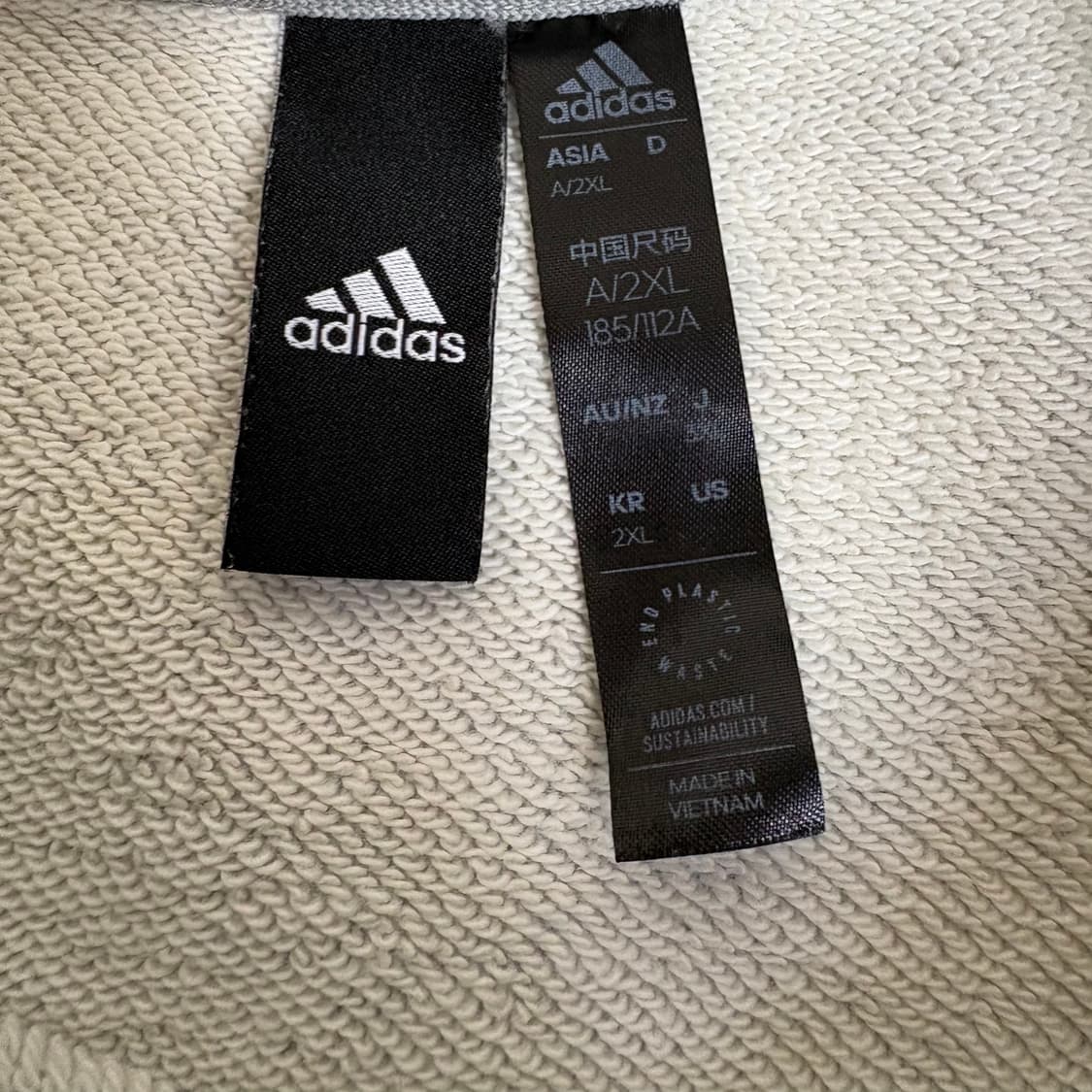 아디다스 adidas 한글로고 오버사이즈 스웨트 셔츠 맨투맨 상품이미지5