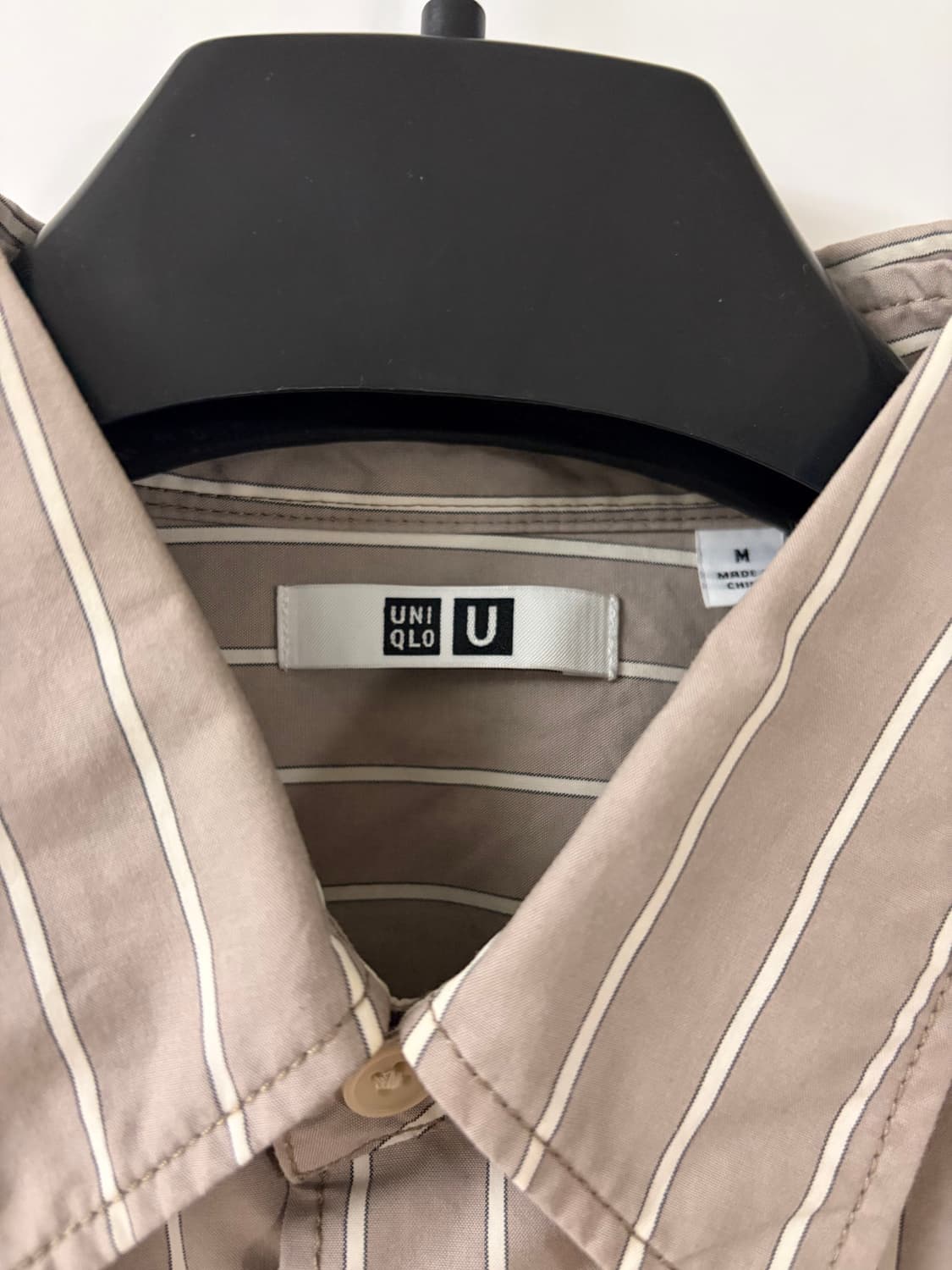 유니클로 U 스트라이프 셔츠 M사이즈 상품이미지2