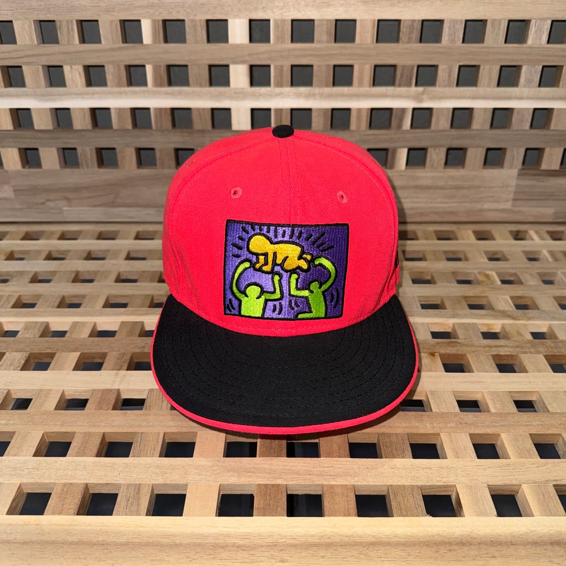 뉴에라 x 키스해링 9fifty 상품이미지1