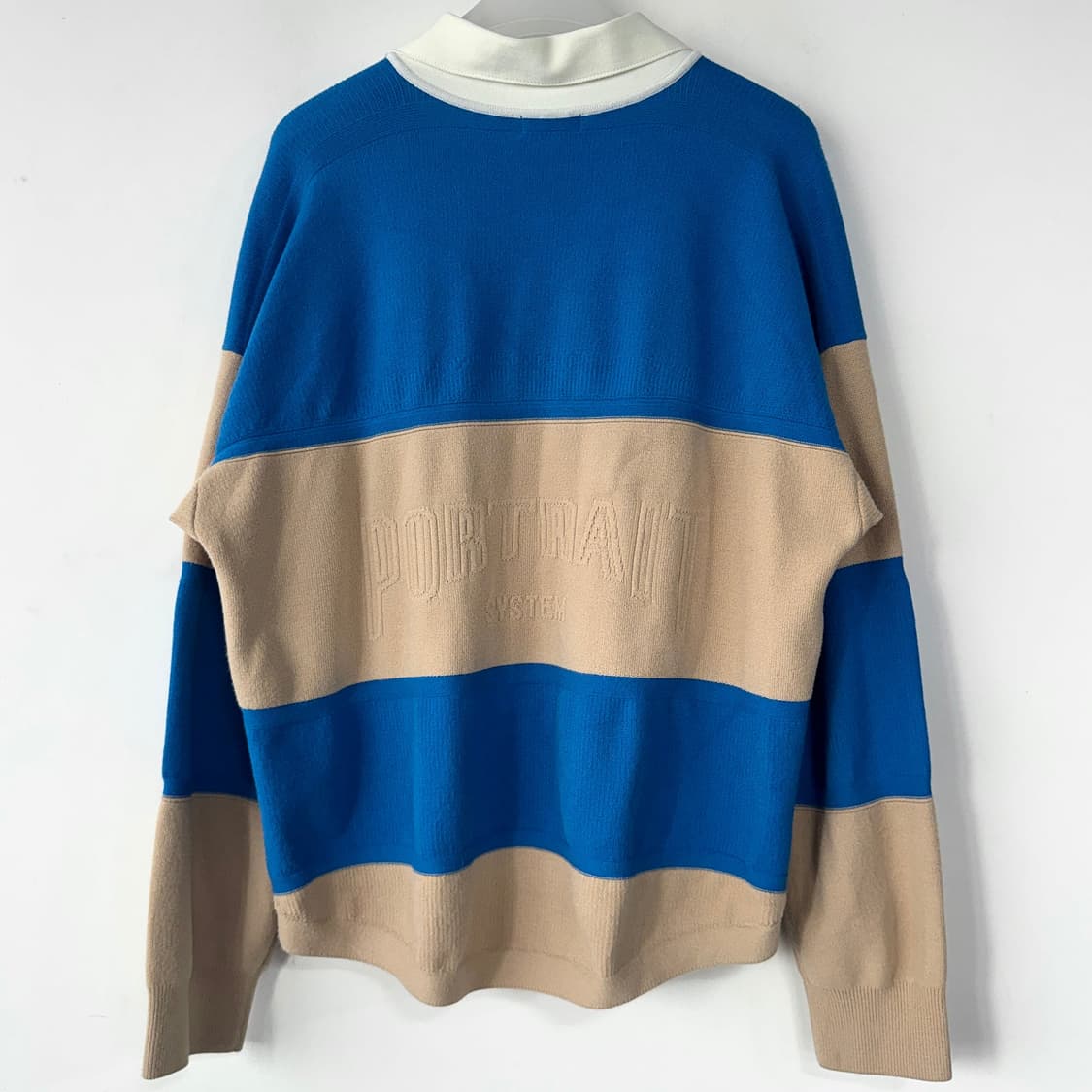 시스템 25 노치넥 스트라이프 니트 탑 상품이미지4