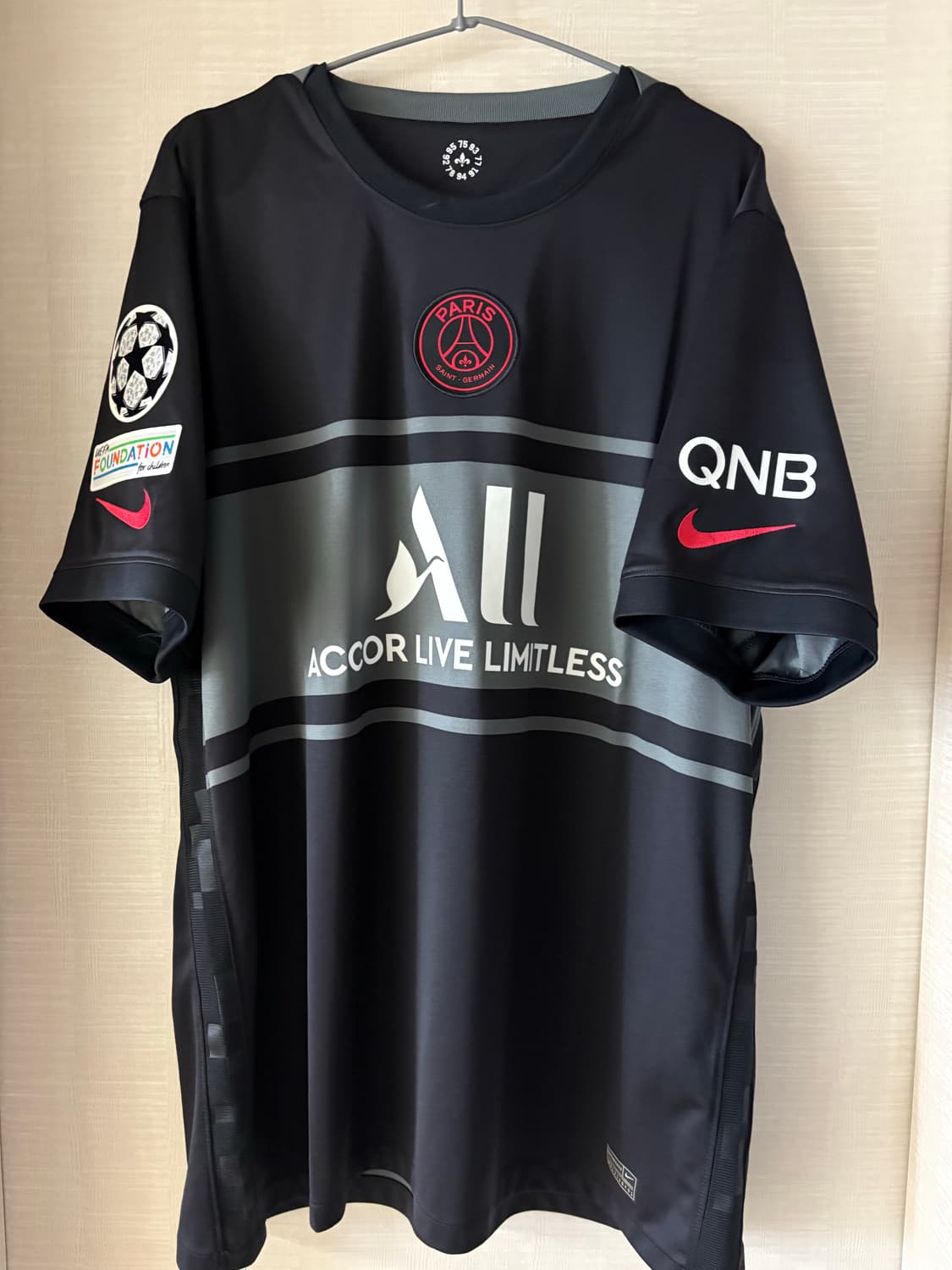 21-22 PSG 써드 네이마르 유니폼 정품 상품이미지4