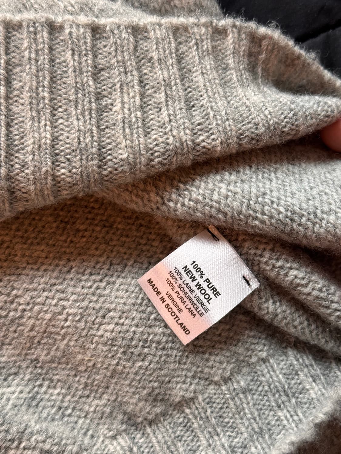 드레익스 Drakes 쉐기독 셔틀랜드울 니트 상품이미지3