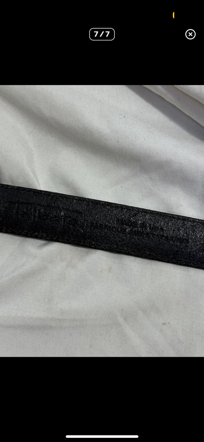 90s usa Talbots 웨스턴 레더벨트 상품이미지7