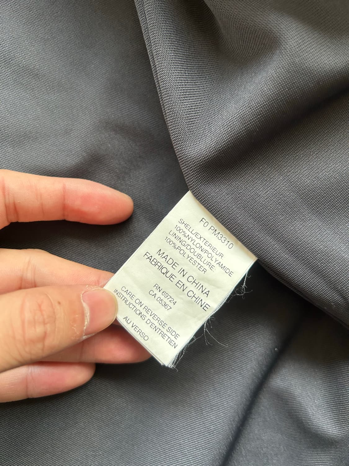 콜롬비아 체크 바람막이 상품이미지5