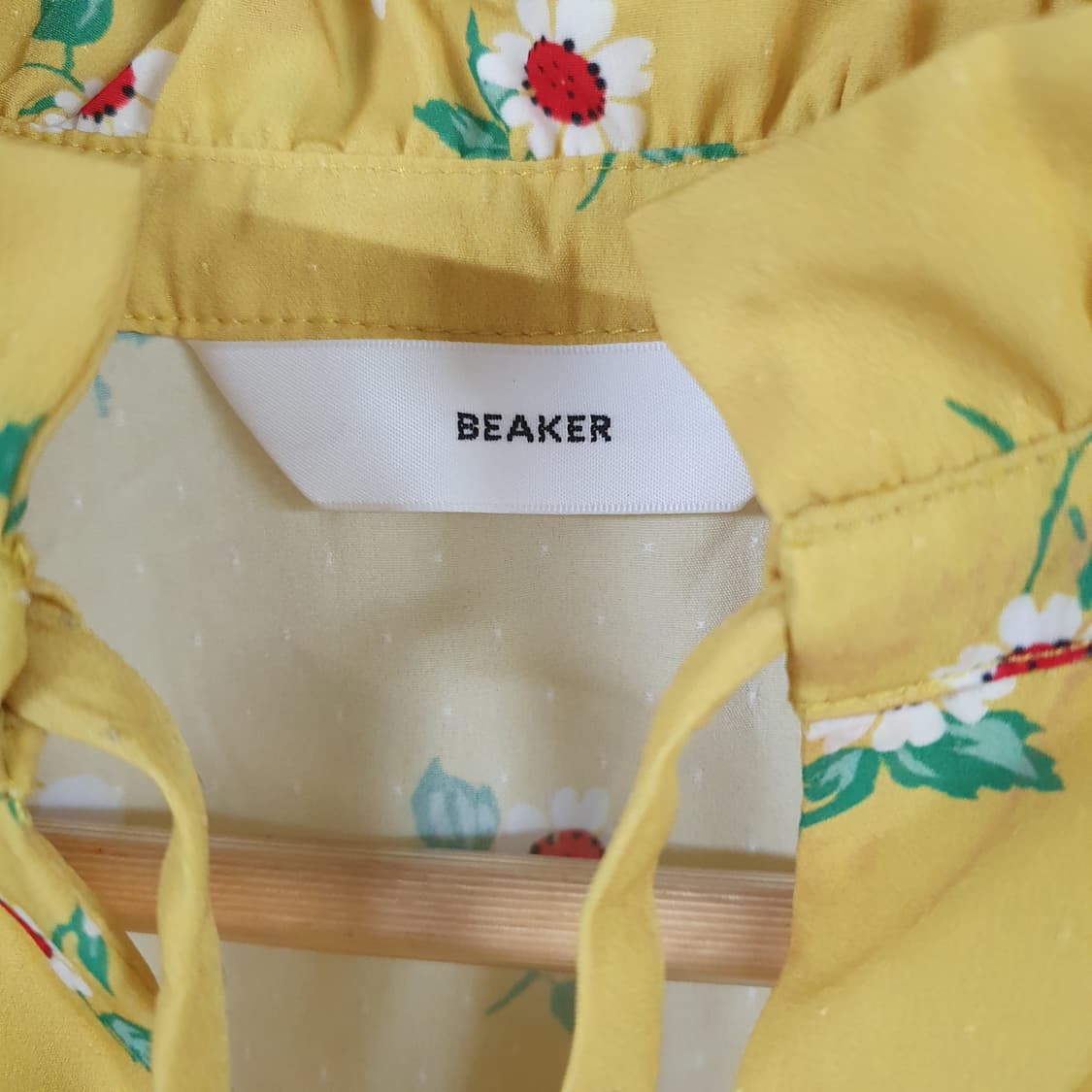 비이커 꽃무늬 원피스 상품이미지2