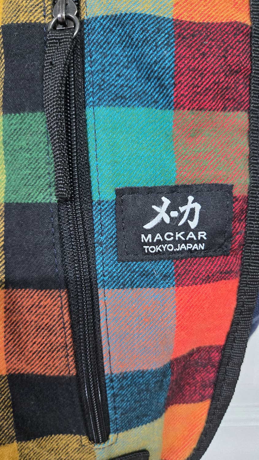 메카mackar tokyo 빈티지 체크백팩 상품이미지2