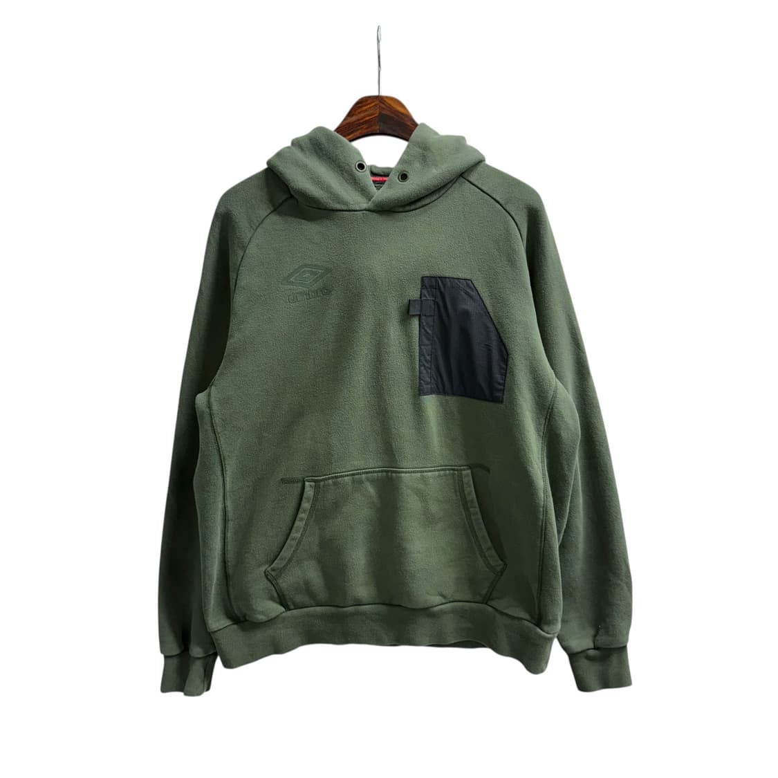 [XL] 엄브로 그린 후드티 상품이미지3