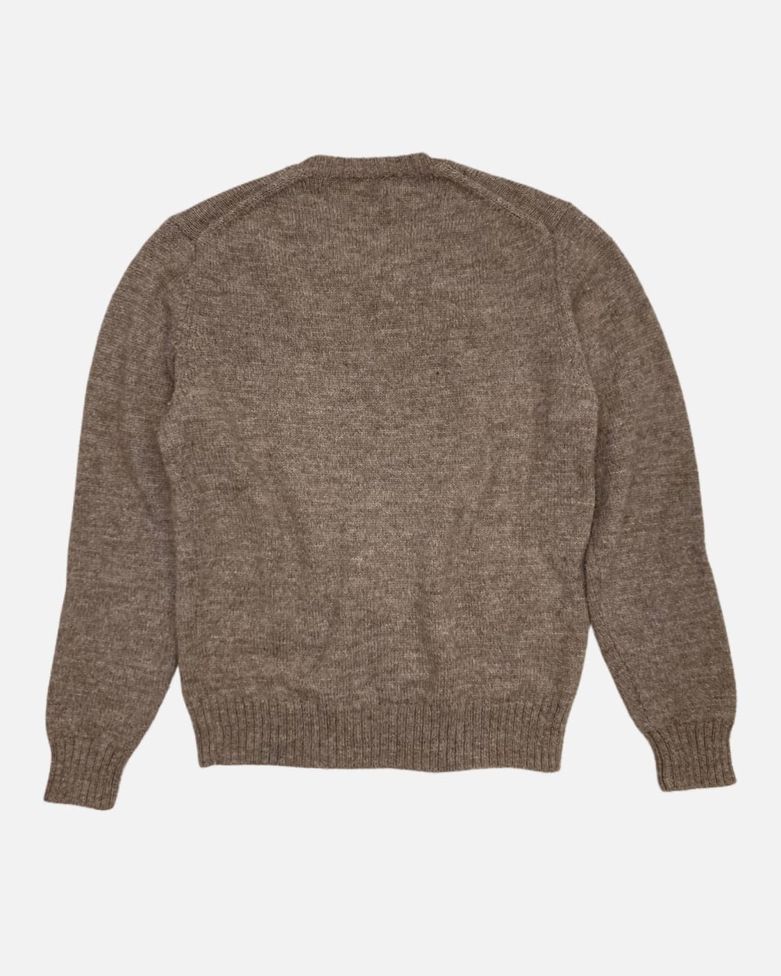 brown wool v-neck knit 상품이미지4