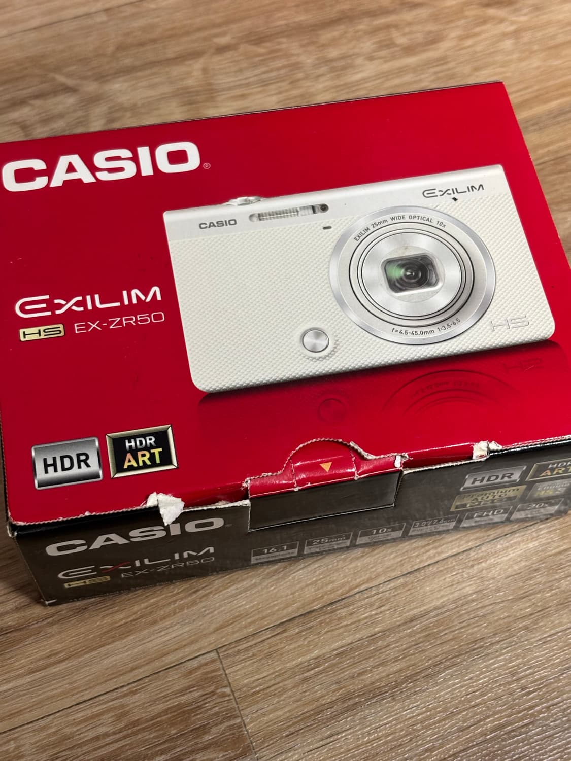 [풀박스/한국어지원] 카시오 엑슬림 EX-ZR50 브라운 상품이미지9