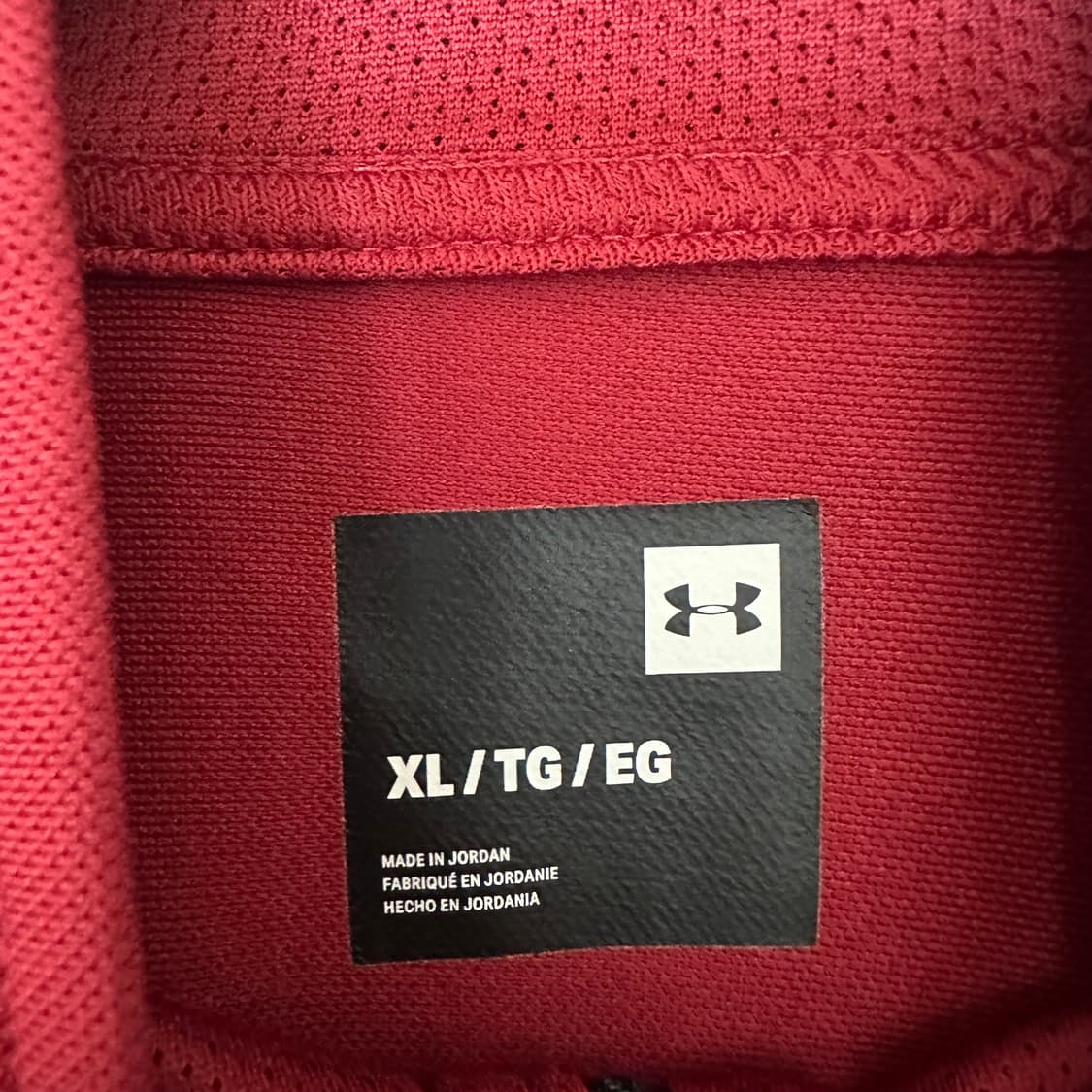 XL 언더아머 집업 저지 상품이미지3