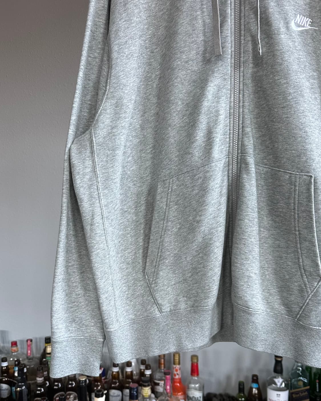 [XL]나이키 NIKE 그레이 후드집업 상품이미지4