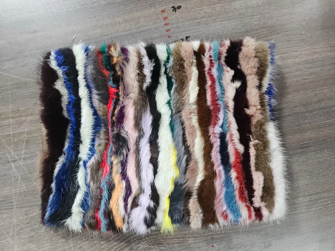 밍크 멀티 컬러 클러치 상품이미지1