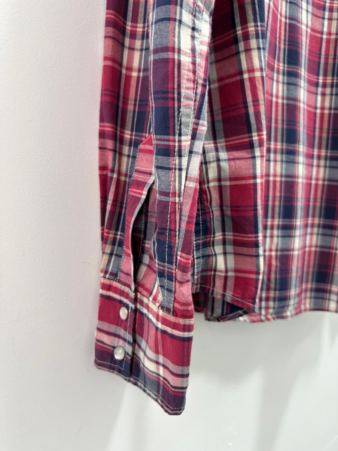 NAVY FLAG  red check shirts  상품이미지6