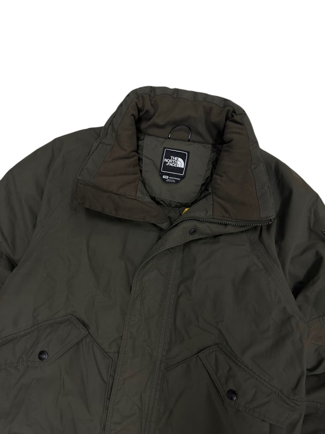 노스페이스 덕다운 패딩점퍼 카키 (M~L) 상품이미지3