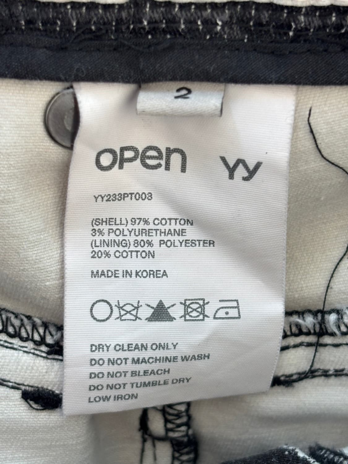 OPEN YY Pants 상품이미지8