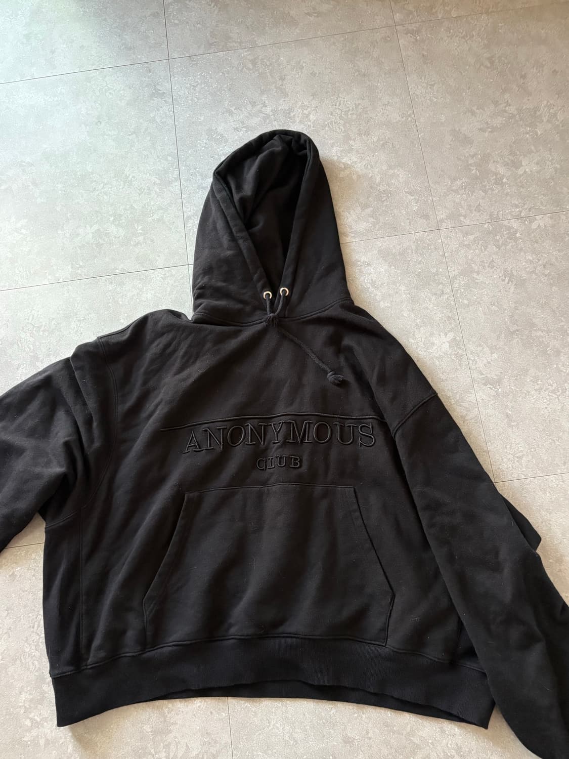 Anonymous club sweat hoodie black 상품이미지1
