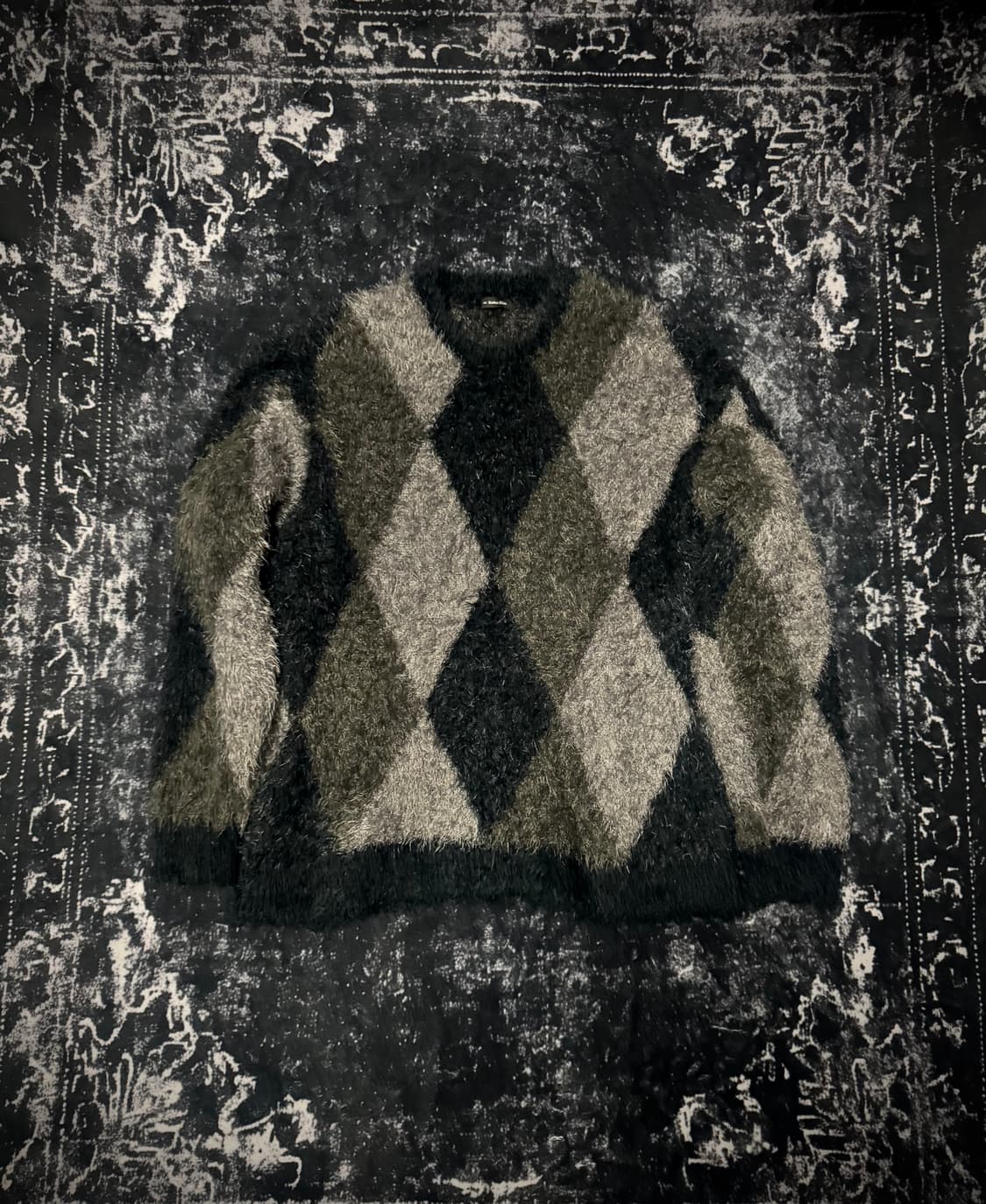 NUMBER (N)INE argyle knit 상품이미지1
