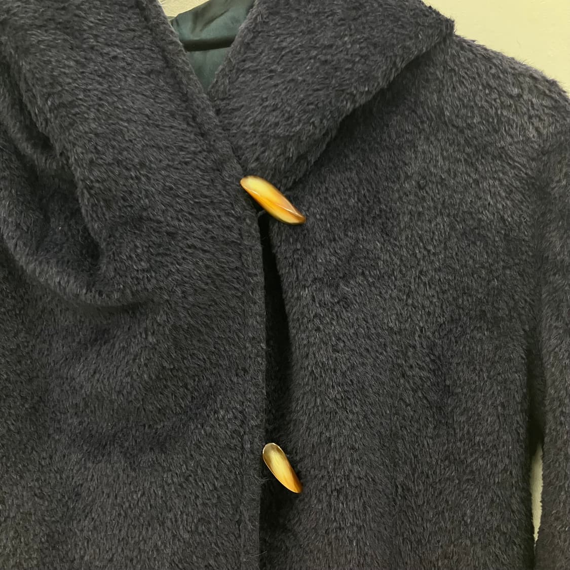 막스마라 네이비 알파카 리버시블 코트 34 상품이미지6