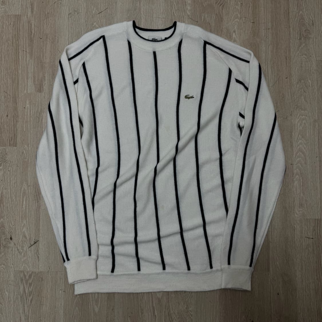 라코스테 남성 스트라이프 니트 XL/105  상품이미지1