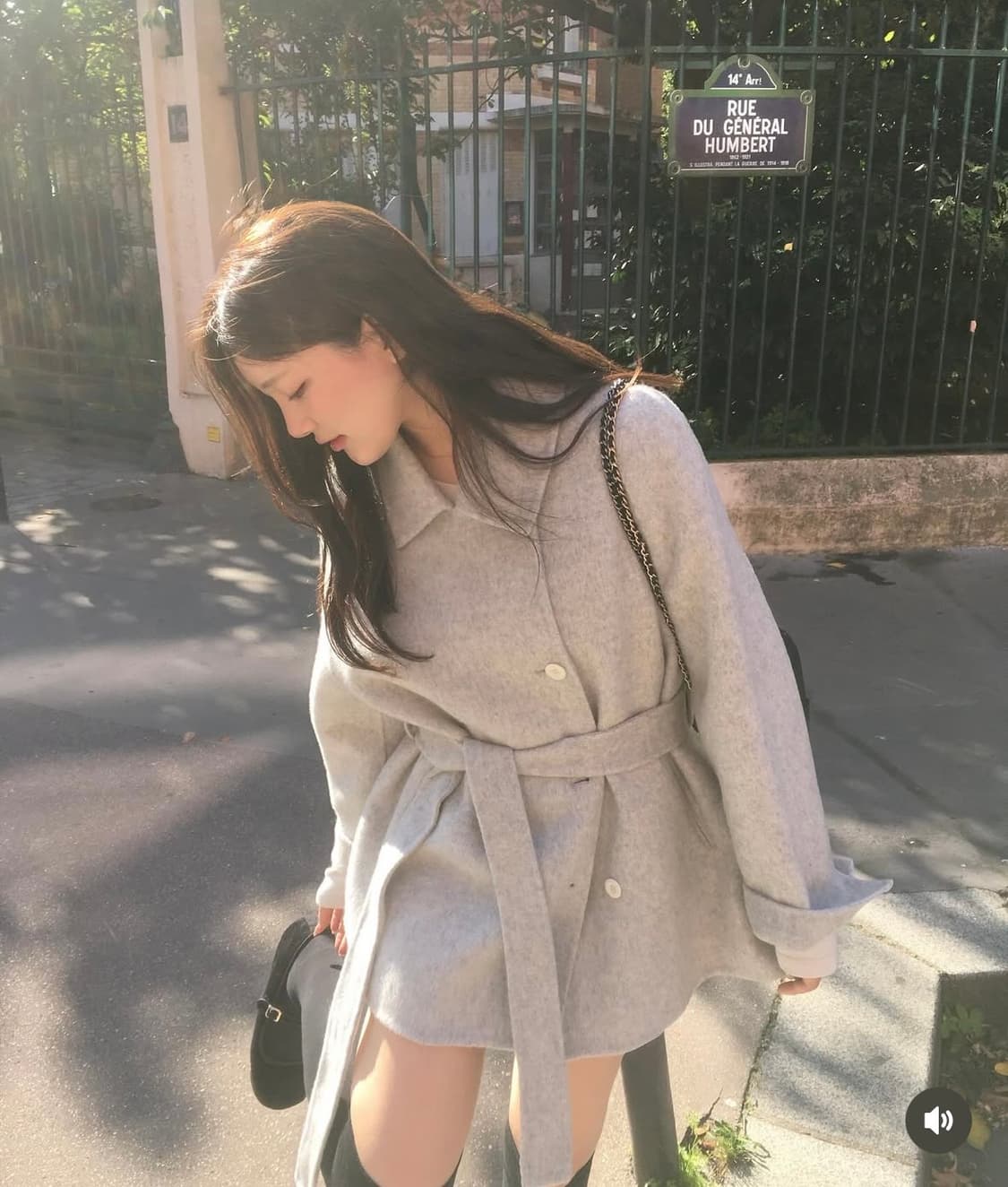 온드민 로엔 하프 핸드메이드 코트 상품이미지2