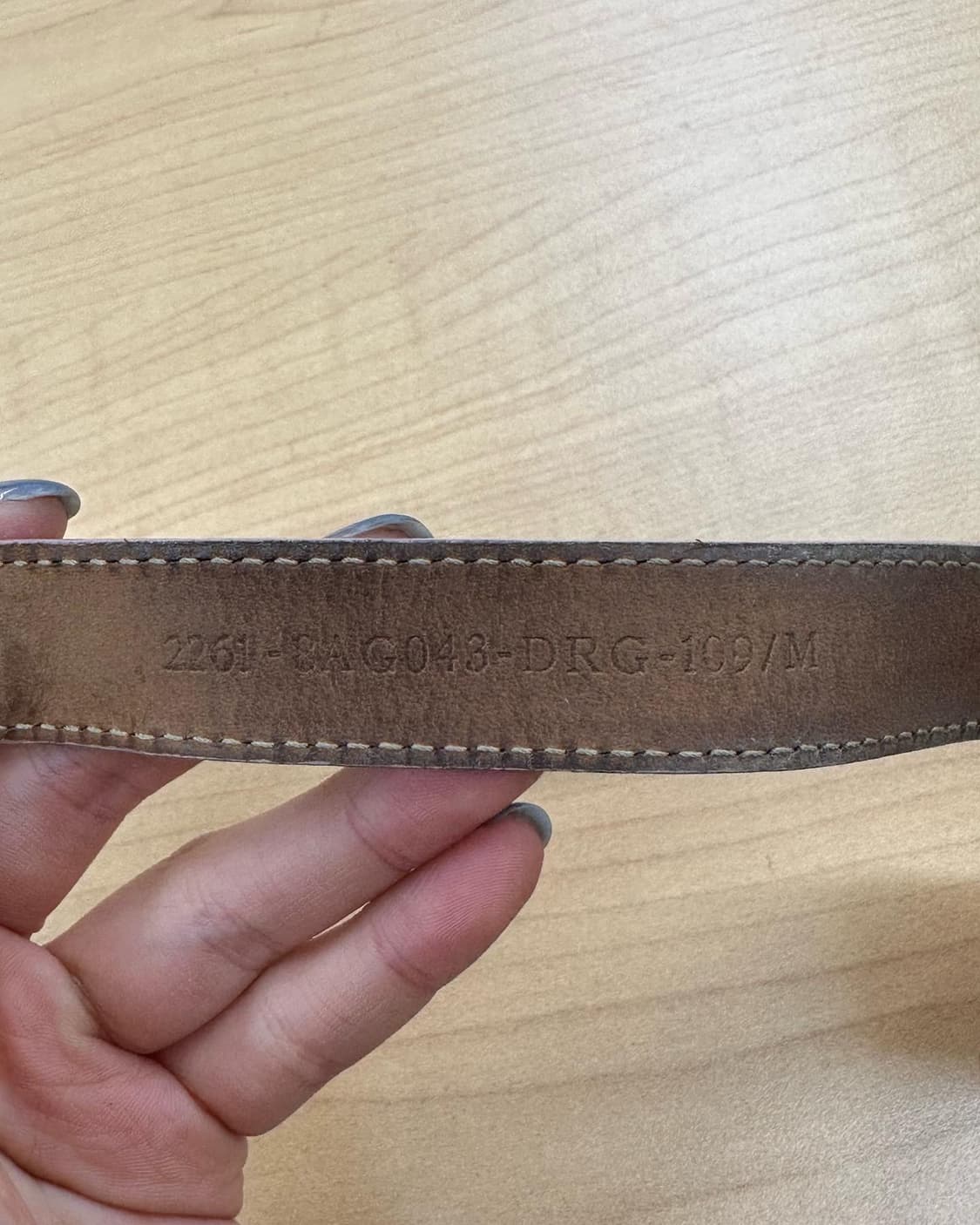 펜디 핑크 레더 골드 커프 상품이미지5