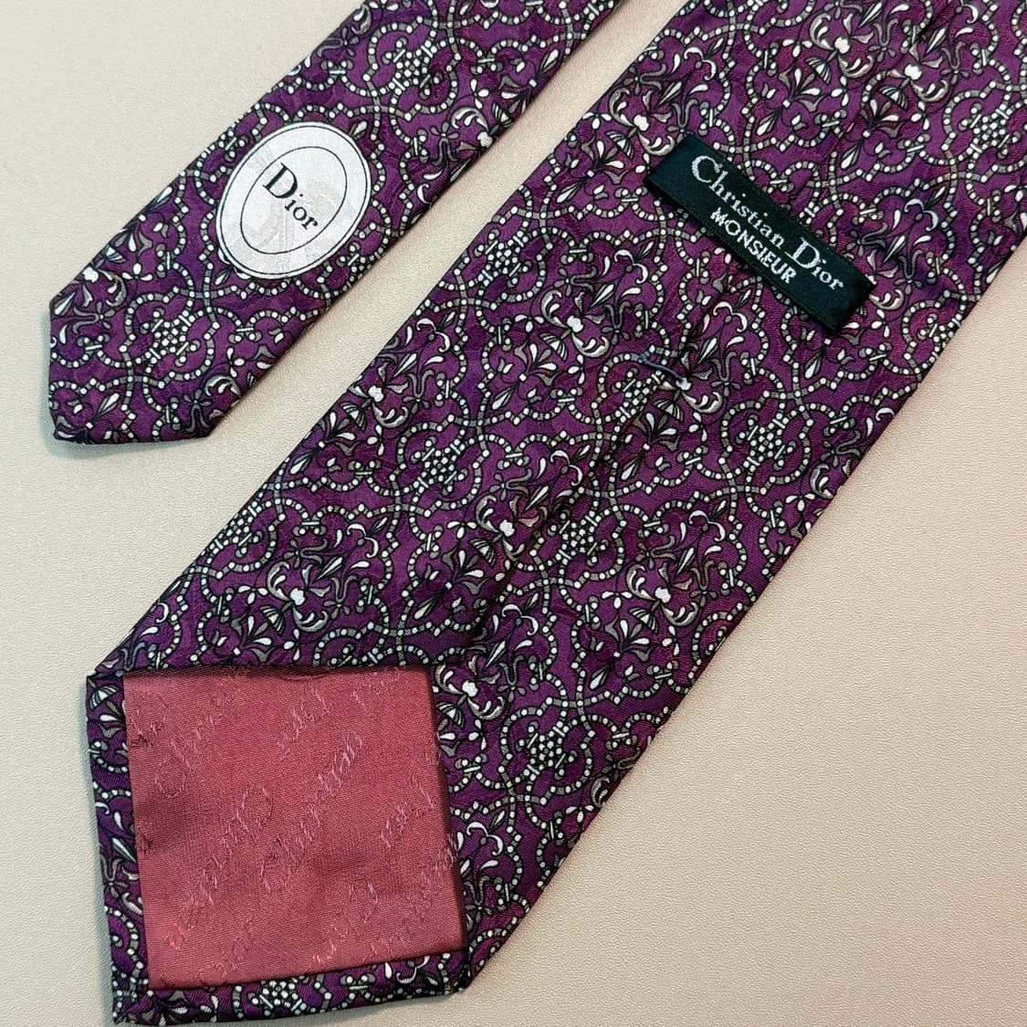 크리스찬디올무슈 Christian Dior Monsieur 빈티지 넥타이 상품이미지3