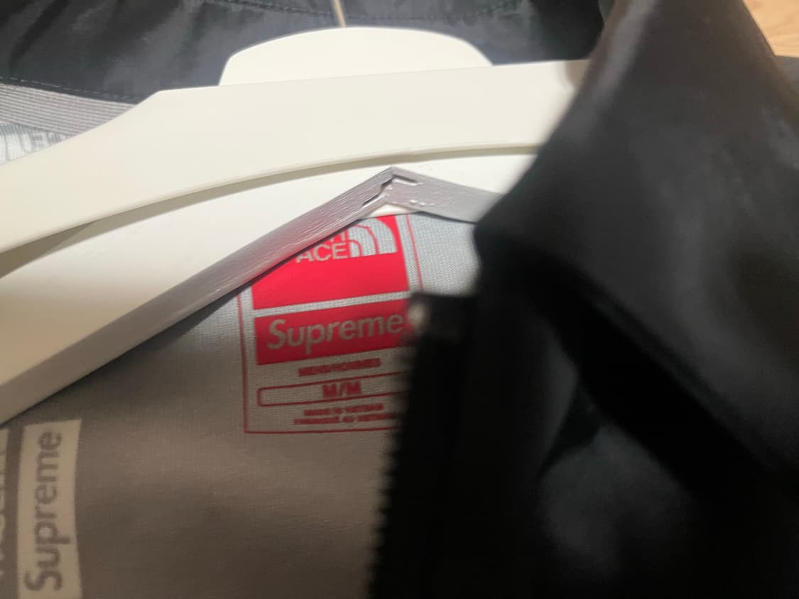 슈프림x노스 써밋 테이프심 코치 자켓 블랙 M 상품이미지3