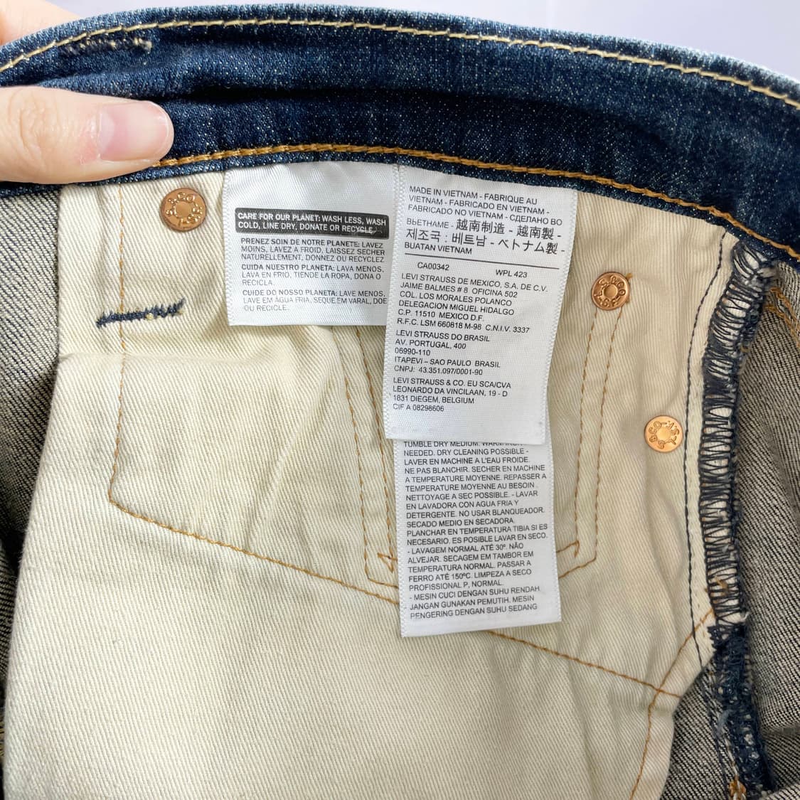 A2 리바이스(Levi's) 513 청바지 32사이즈 상품이미지5