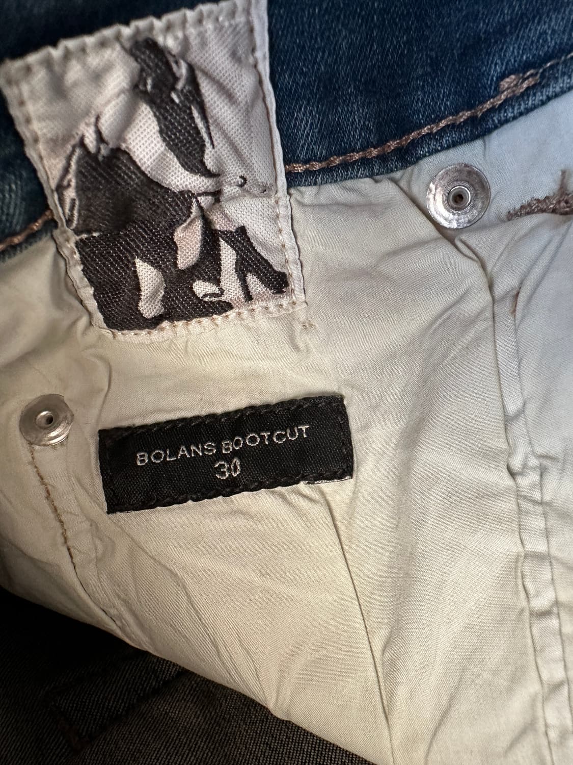 [30] 릭 오웬스 볼란 부츠컷 스카이블루 상품이미지7