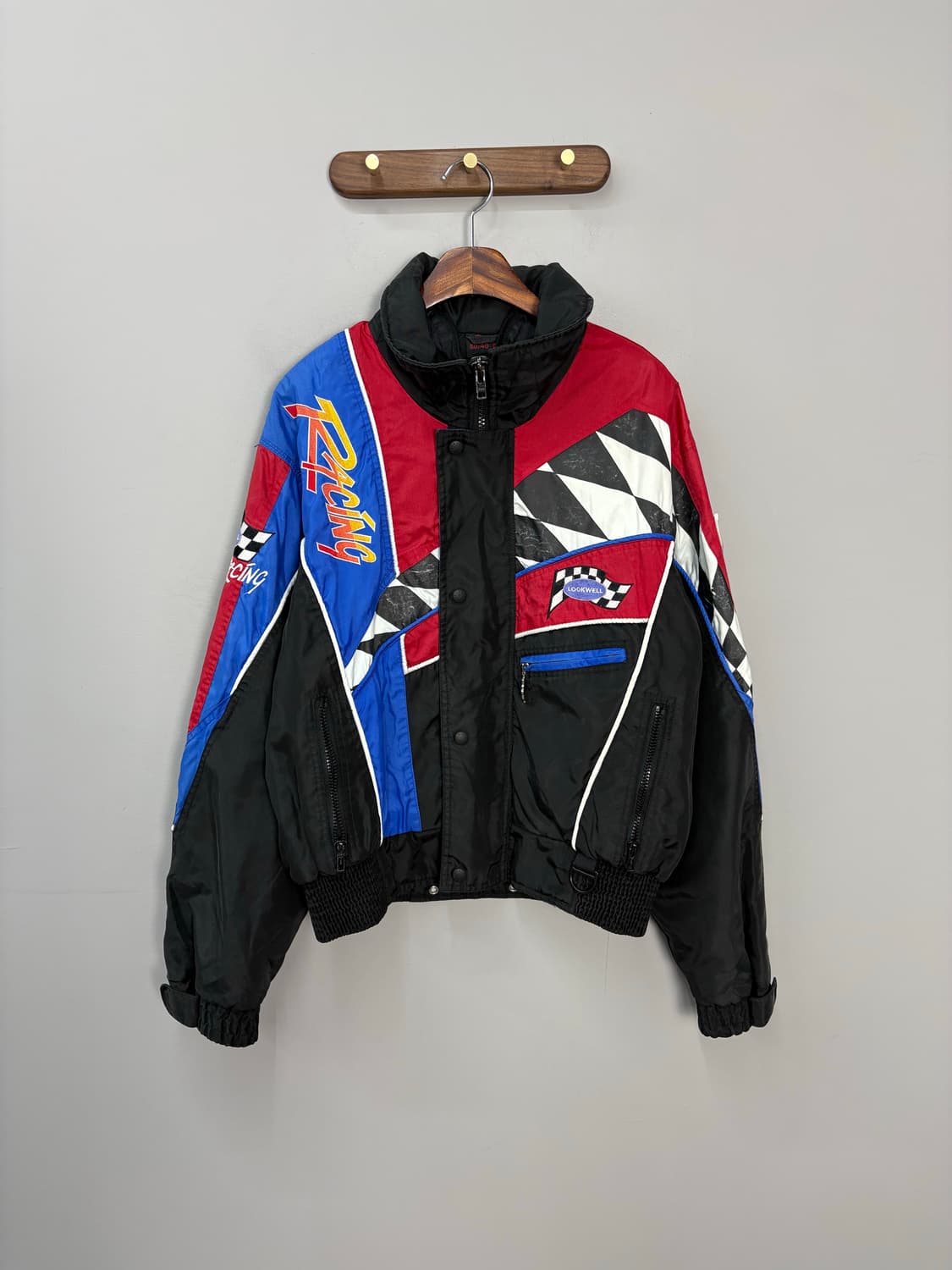 빈티지 Look well 레이싱 봄버 재킷A1901 상품이미지2