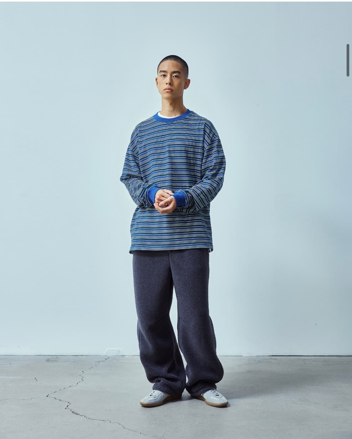 AE polartec fleece pants charcoal XL 상품이미지3