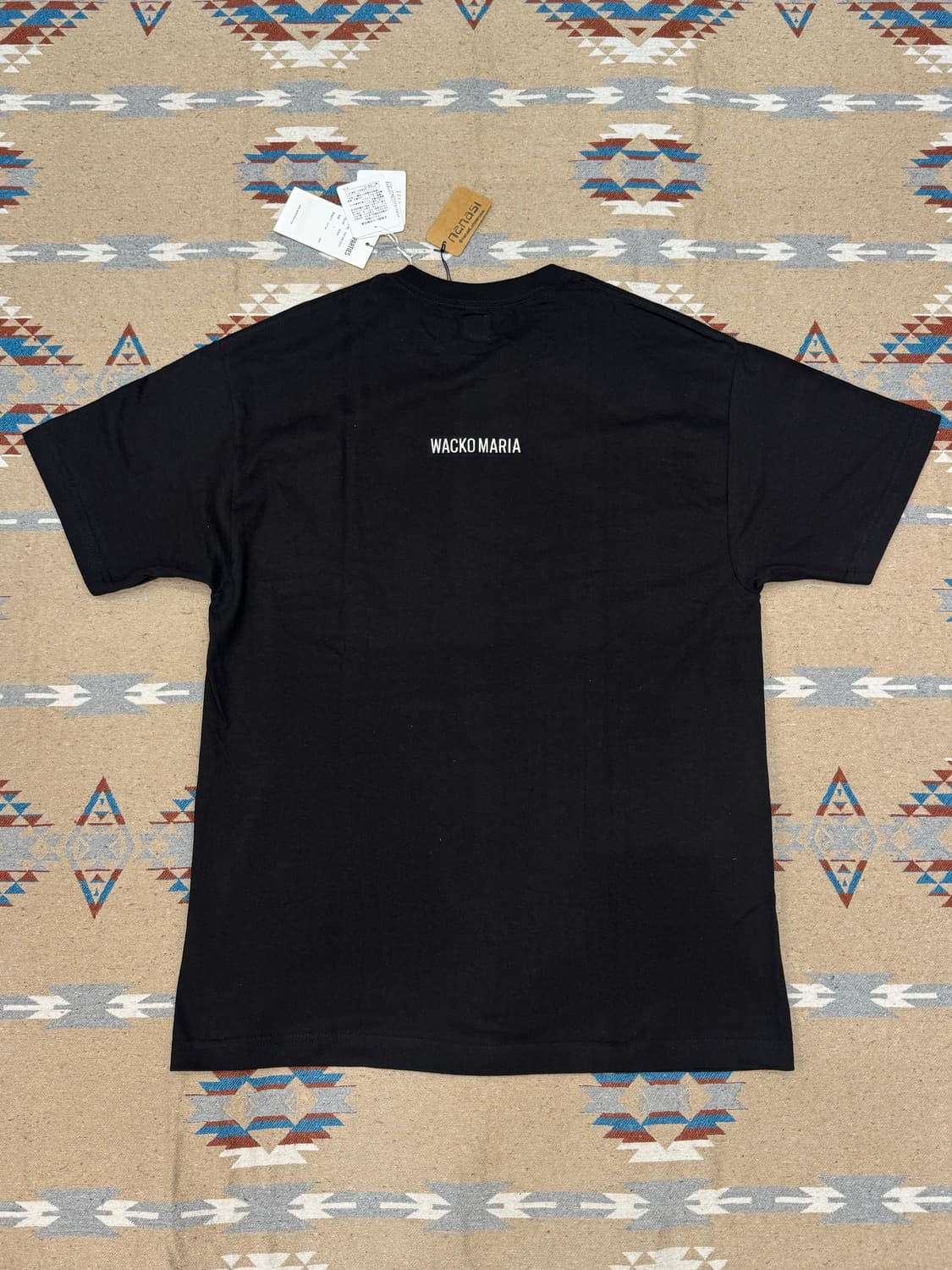 [L] 와코마리아 x 다크나이트 조커 티셔츠 블랙 상품이미지4