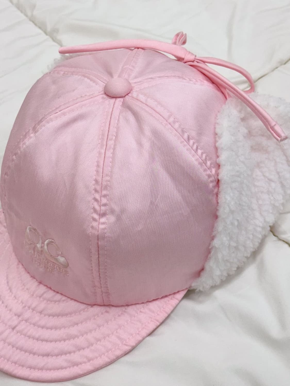  courreges / 꾸레쥬 핑크 이어머프 모자 상품이미지3