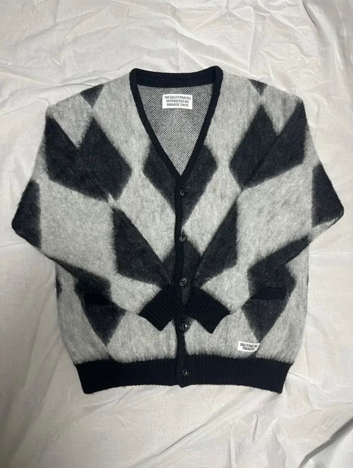 와코마리아 모헤어 가디건 23fw 상품이미지1