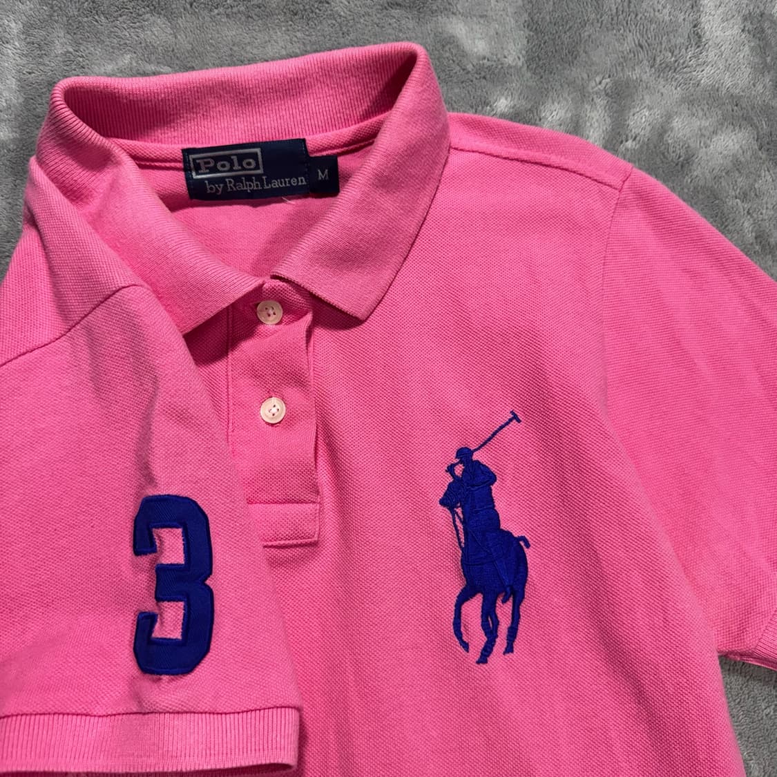 폴로 랄프로렌 핑크 피케 원피스 M 상품이미지3