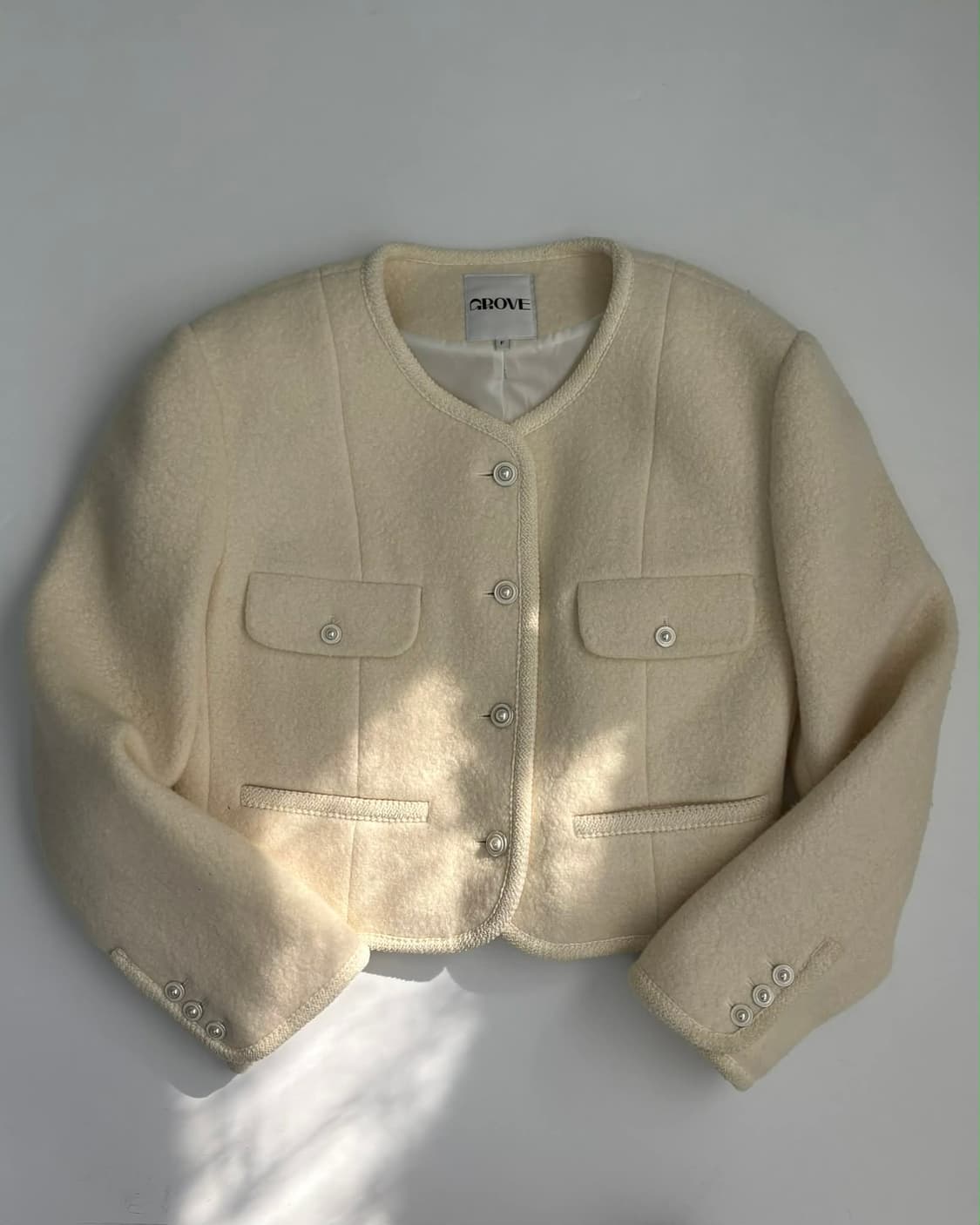 [F] 그로브 달리아 차정원 울 자켓 상품이미지1