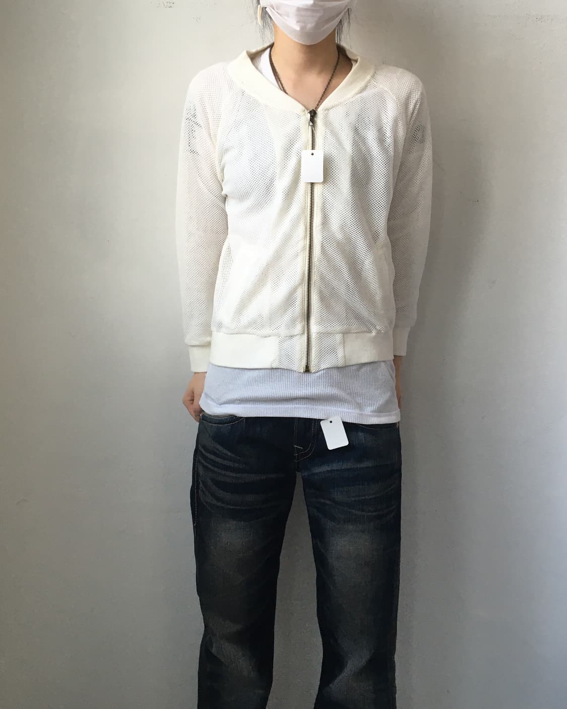 Punching zip up 상품이미지1