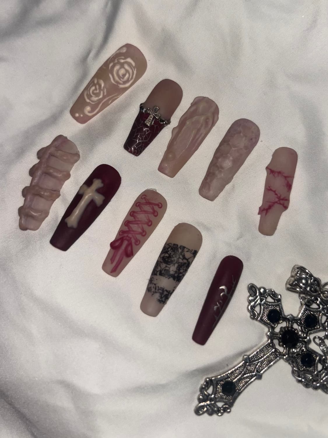 고딕 네일팁 상품이미지1