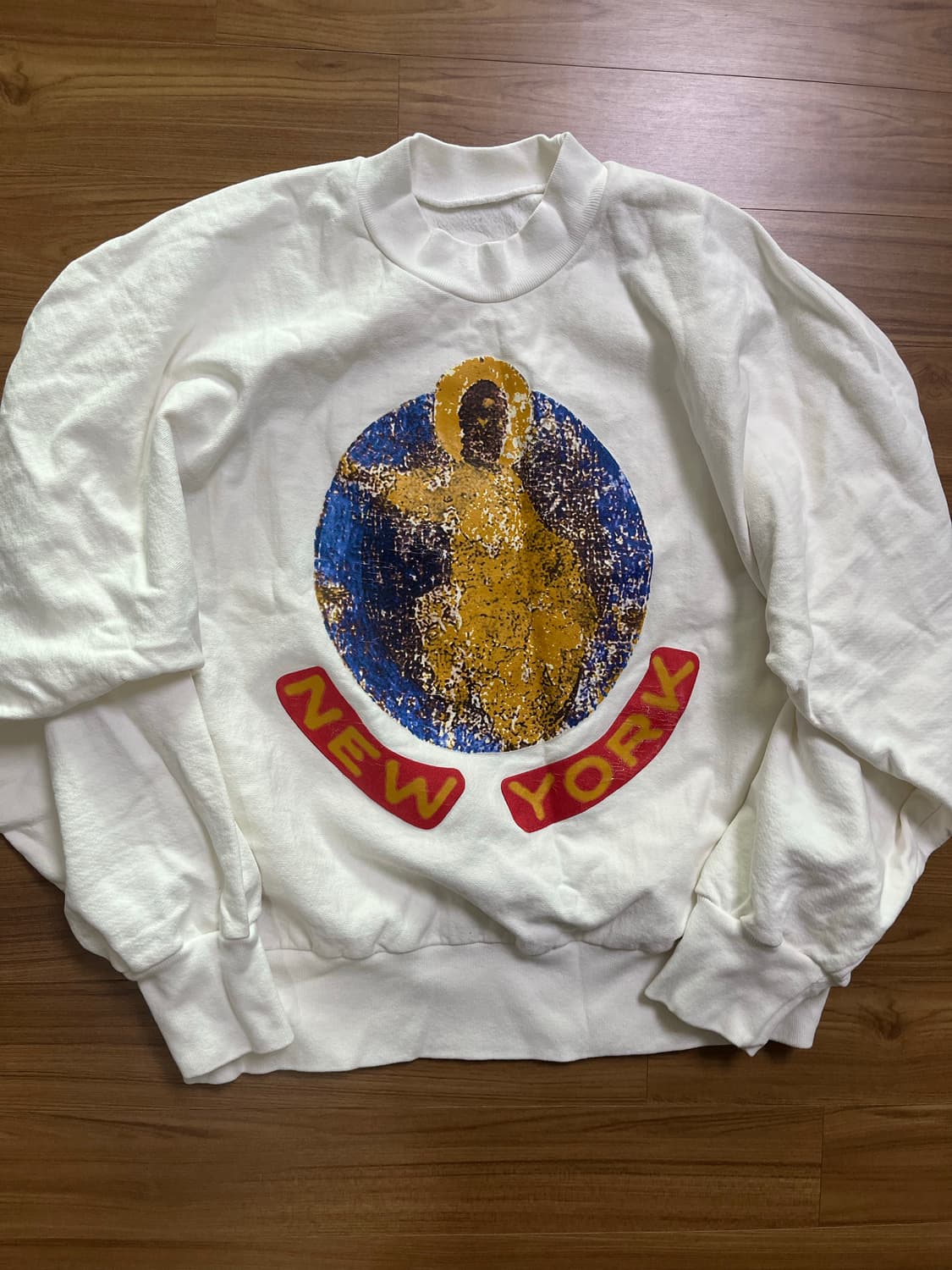 Yeezy XL 칸예 jesus is king 뉴욕 스웻 맨투맨 상품이미지1