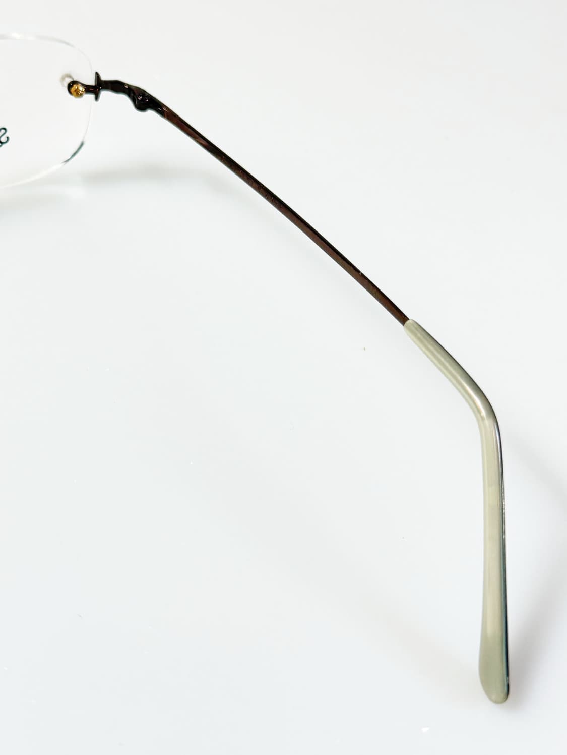 서전 LAGENT 무테 스퀘어 프레임 빈티지 안경 상품이미지7