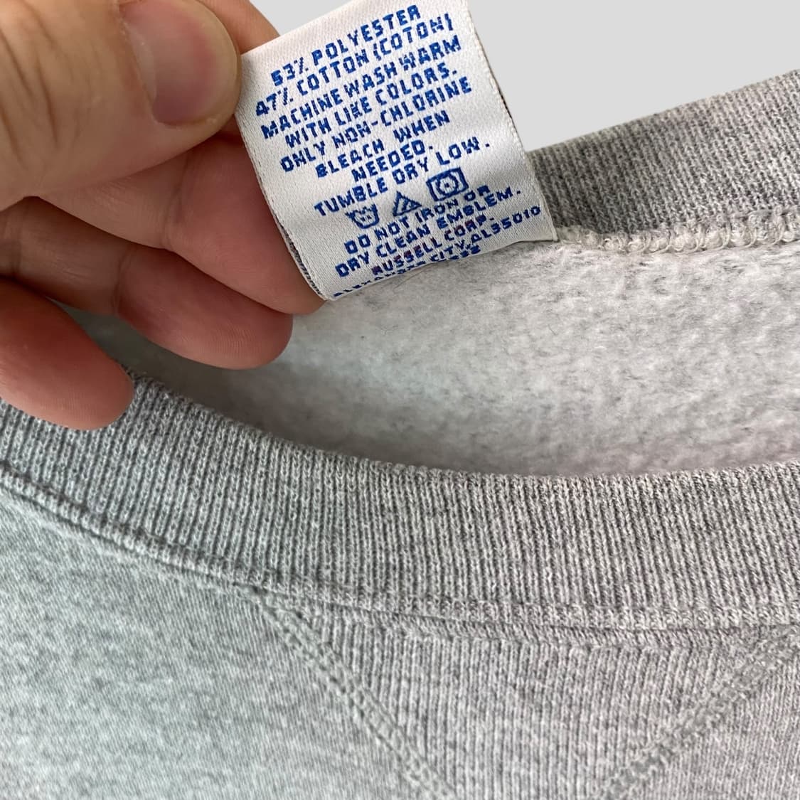 (M)빈티지 러셀 스웨트셔츠 맨투맨 상품이미지4