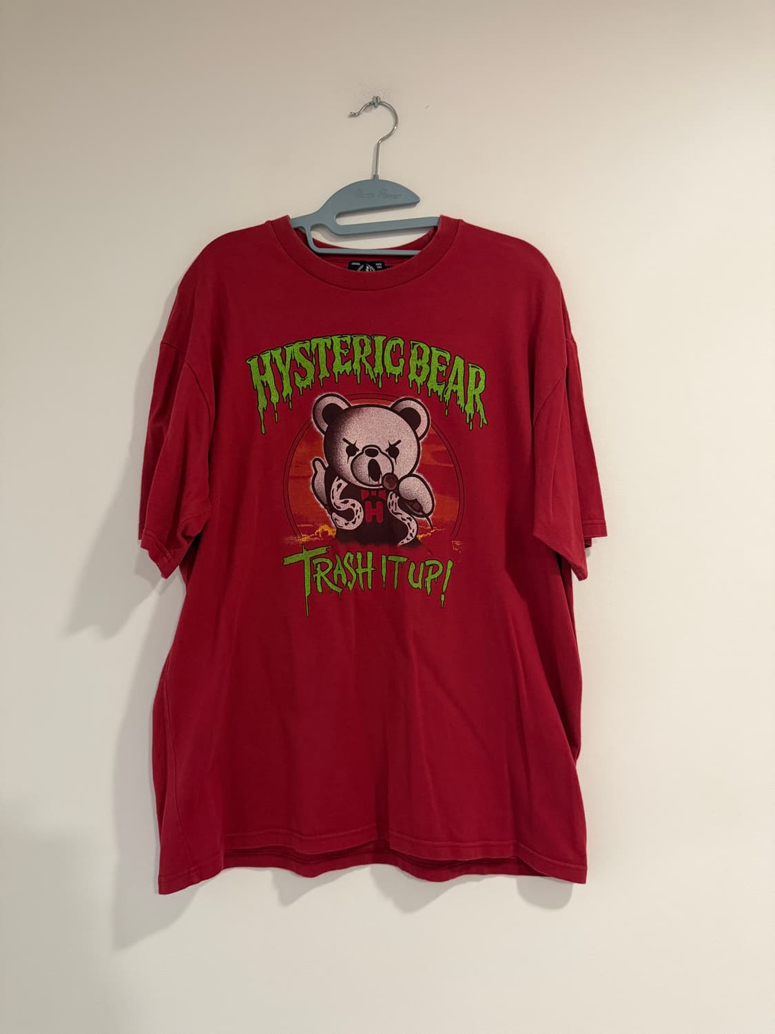히스테릭 글래머 베어 오버사이즈 반팔 티셔츠 상품이미지1