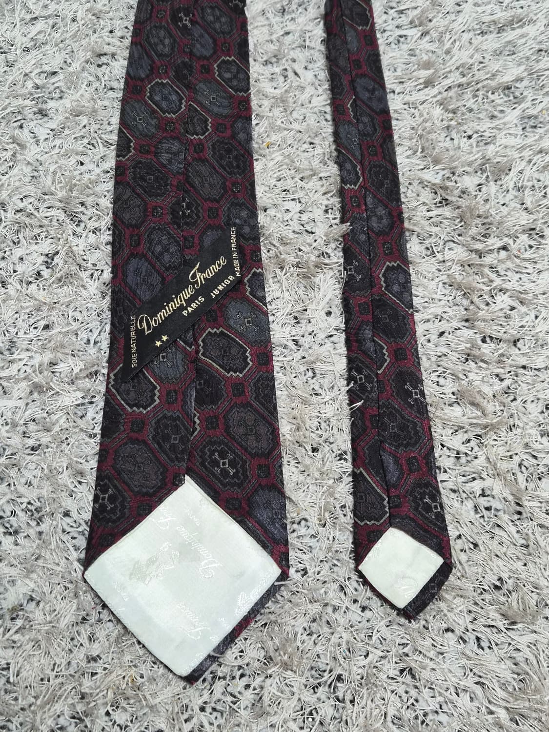 도미니크프랑스 빈티지 페이즐리 패턴 넥타이 Free - N41 상품이미지6