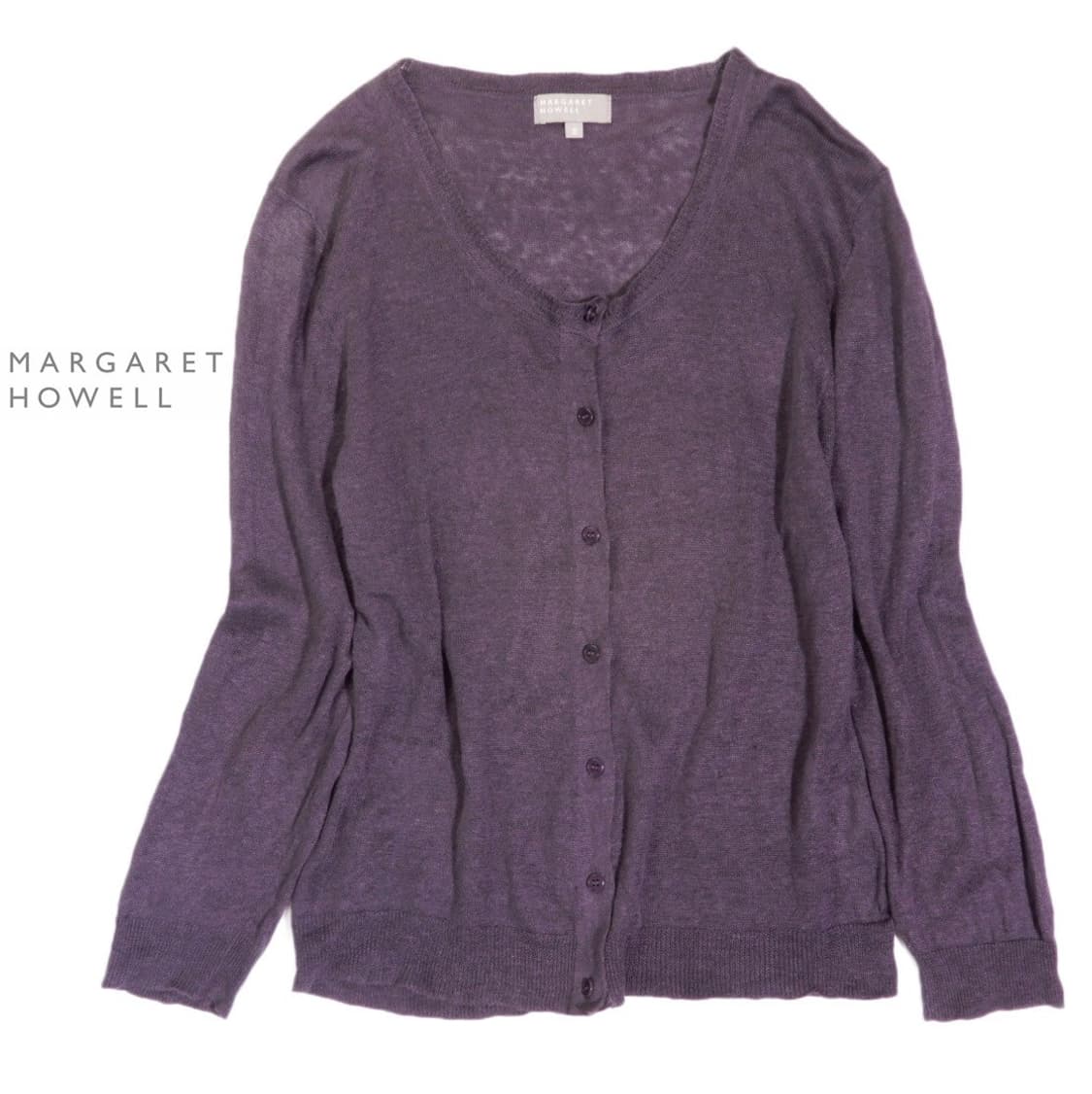 magaret howell purple  cardigan 상품이미지1