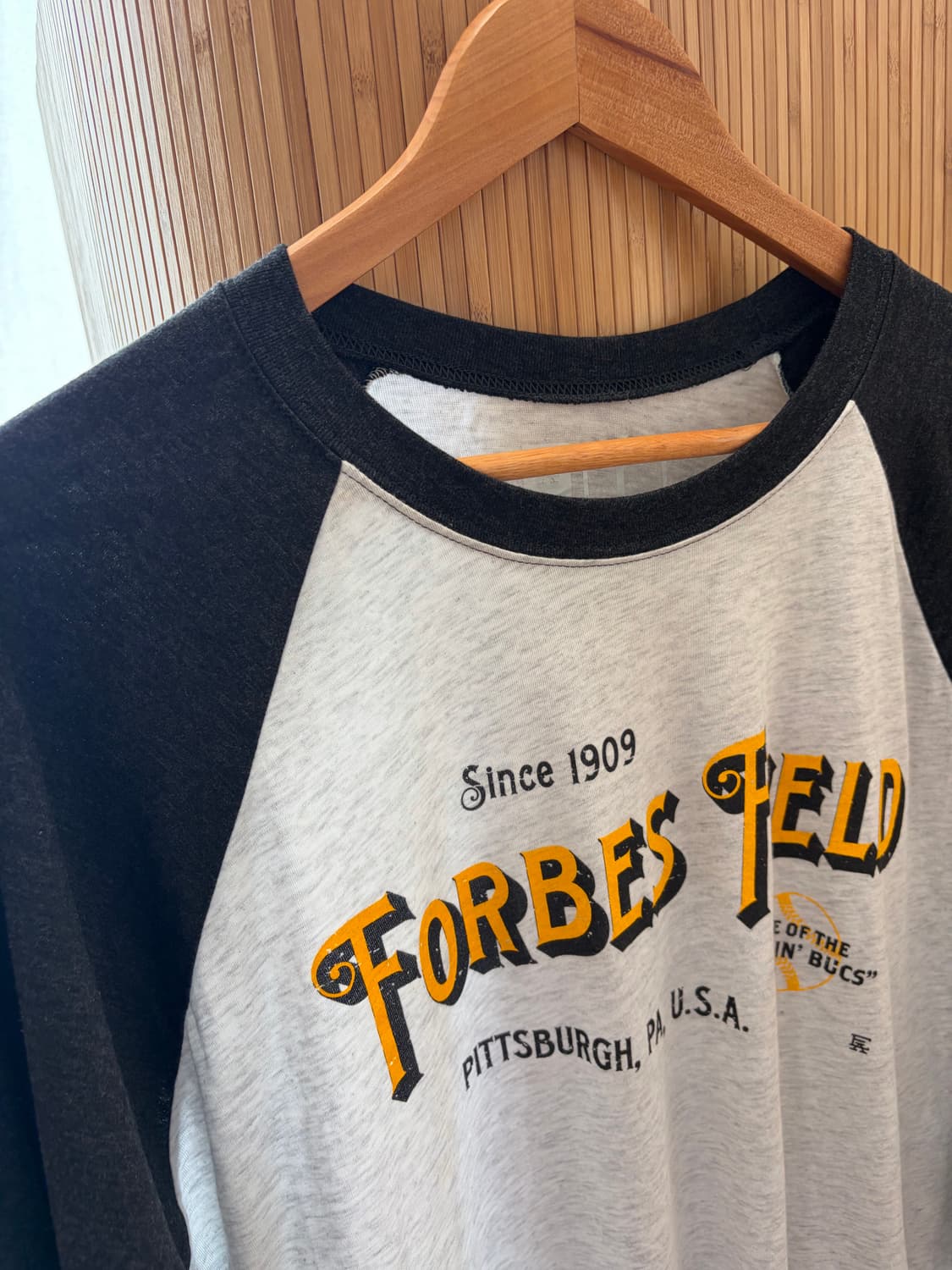 Erie Apparel Raglan T-shirt 상품이미지2